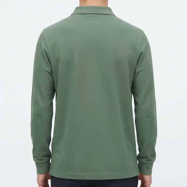 Custom Long Sleeve Corporate Business  Work Polo Shirt | Office & Corporate Attire Uniform