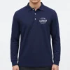 Custom Long Sleeve Corporate Team  Work Polo Shirt | Business & Office Uniform