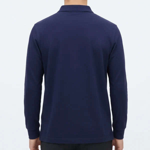 Custom Long Sleeve Corporate Team  Work Polo Shirt | Business & Office Uniform