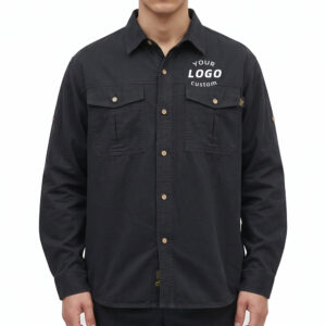 Custom Long Sleeve Logistics & Moving Work Shirt | Commercial Warehousing Uniform