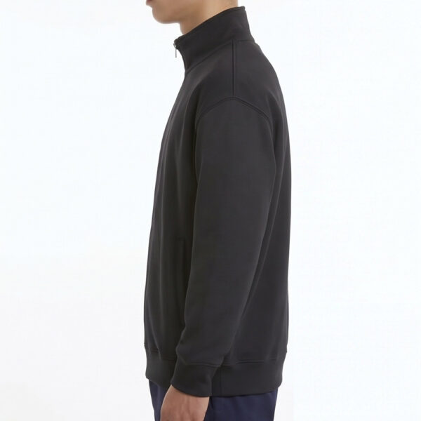 Custom Team Uniform Printed Midweight Full-Zip Mock Neck Sweatshirt with Custom Logo | 8.85 oz.