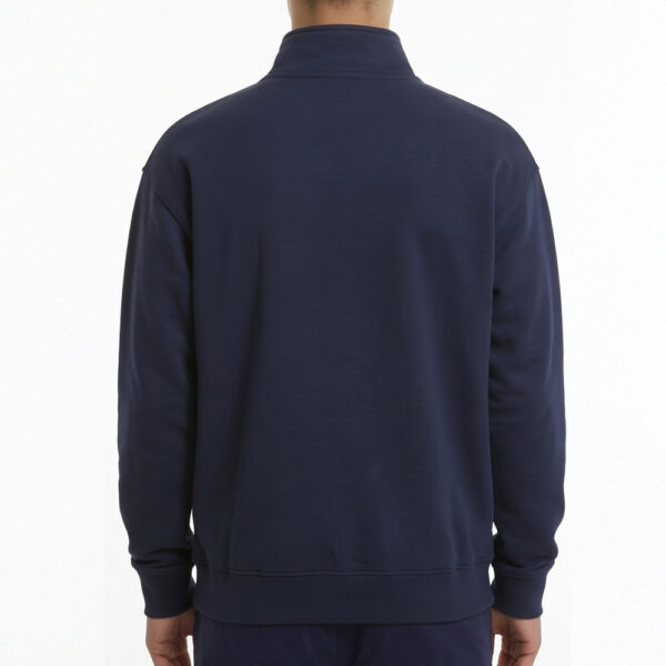 Custom Team Uniform Embroidered Midweight Full-Zip Mock Neck Sweatshirt with Custom Logo | 8.85 oz.