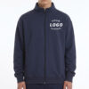 Custom Team Uniform Embroidered Midweight Full-Zip Mock Neck Sweatshirt with Custom Logo | 8.85 oz.