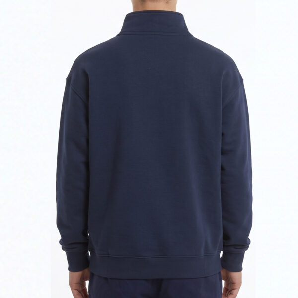 Custom Team Uniform Printed Midweight Mock Neck Quarter-Zip Sweatshirt with Custom Logo | 8.85 oz.