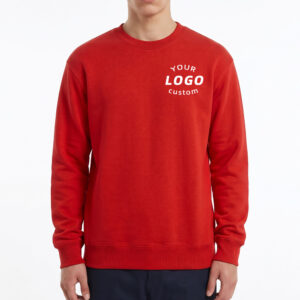 Custom Team Uniform Embroidered Midweight Crewneck Sweatshirt with Custom Logo | 8.85 oz.