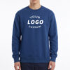 Custom Team Uniform Printed Midweight Crewneck Sweatshirt with Custom Logo | 8.85 oz.