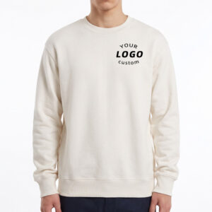 Custom Team Uniform Embroidered Midweight 100% Cotton Crewneck Sweatshirt with Custom Logo | 8.85 oz.
