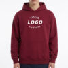 Custom Team Uniform Printed Midweight 100% Cotton Pullover Hoodie with Custom Logo | 8.85 oz.
