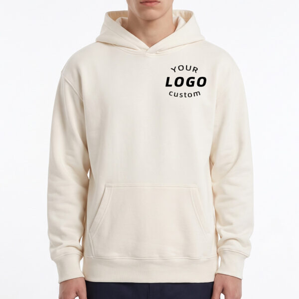 Custom Team Uniform Embroidered Midweight 100% Cotton Pullover Hoodie with Custom Logo | 8.85 oz.