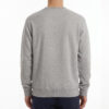 custom-Sweatshirts-k3025-Sport-Grey-BACK Custom Team Uniform Printed Midweight 100% Cotton Crewneck Sweatshirt with Custom Logo | 8.85 oz.