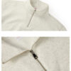 Custom Team Uniform Embroidered Midweight Mock Neck Quarter-Zip Sweatshirt with Custom Logo | 8.85 oz.
